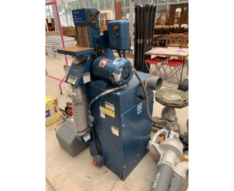 A WORKSHOP SANDER WITH DUST EXTRACTOR 