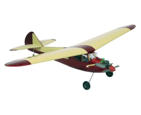 A kit build remote controlled aircraft, with FH power engine, Tower Pro servos and a Fubata 2.4GHz receiver.