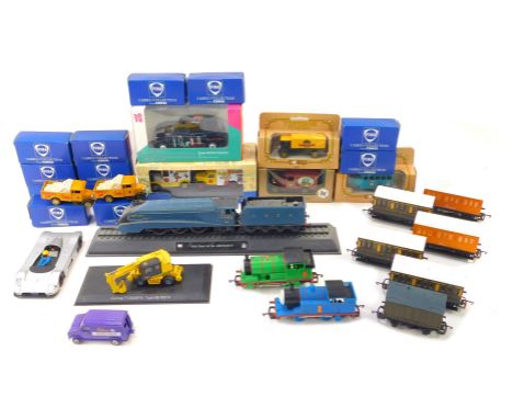 Diecast, to include Corgi Cameo Collection, Corgi Vintage Collection, a 2012 Great British Classics taxi, Lledo Beano vans, H