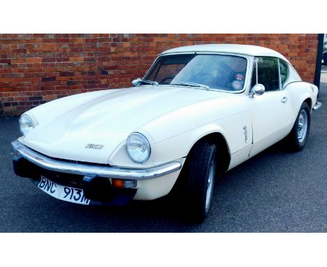 A 1973 Triumph GT6 mark 3 coupe, registration BNC913M, chassis number KE216900, engine number 20567HE, 1998cc petrol, 79,404 