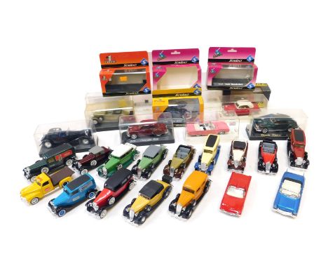 Various Solido diecast cars, to include 1937 Packard, a Cadillac V16 1931, a Dodge 1940, etc. (1 box) 