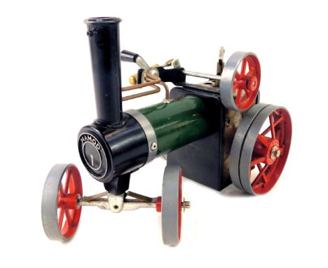 A Mamod steam traction tractor. 