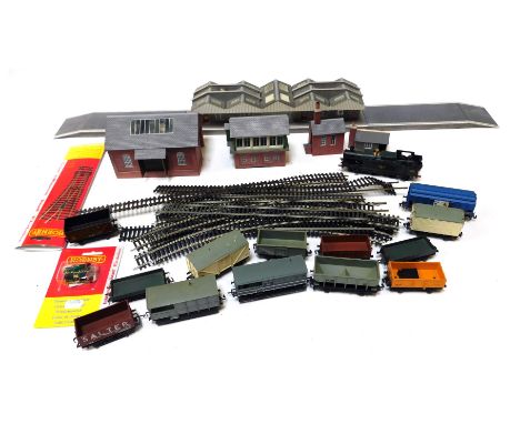 Bachmann and other OO gauge locomotives, rolling stock and accessories, including Bachmann class 56XX 0-6-2 tank locomotive i