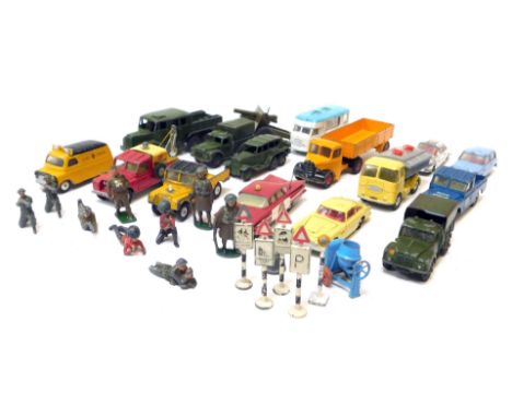 Dinky, Corgi and other diecast, including Corgi Toys Chevrolet Impala fire chief's car, Corgi Toys Aston Martin DB4, Corgi To