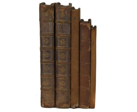 WHITBY, DANIEL - A PARAPHRASE AND COMMENTARY ON THE NEW TESTAMENT, London, W Bowyer, 1709/1710. Third edition, two volumes, f