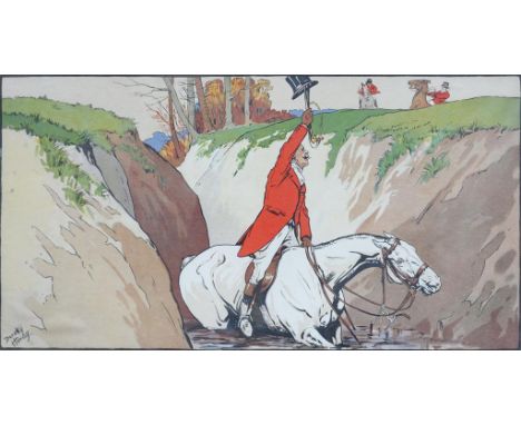 MARK HUSKINSON, GIVING THE LADS A LEAD, SIGNED AND DATED 83, AQUATINT, 33 X 27CM, DOROTHY HARDY, HI THERE, LITHOGRAPH, 23 X 4
