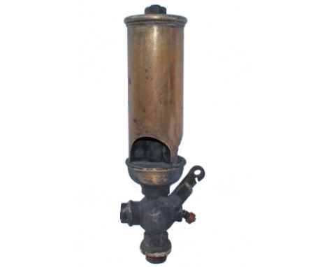 Tri-Note Chime Whistle; could be Industrial or Traction Engine. Damage to lever arm. Measuring 2.75in diameter x 13.5in long.