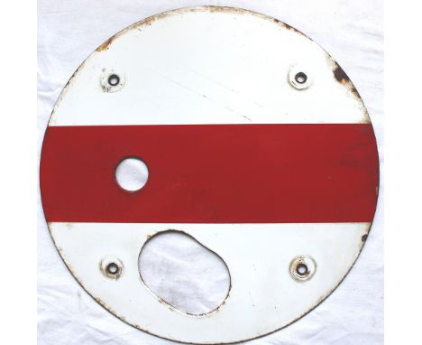 Ground Signal enamel Disc measuring 15in diameter.