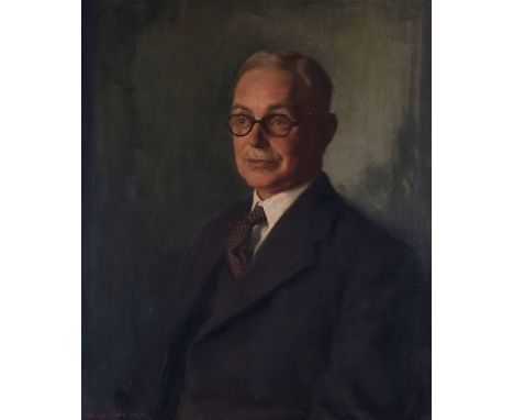 NORMAN HEPPLE (BRITISH, 1908-1994)Portrait of a gentlemansigned and dated 'Norman Hepple 1964' (lower left)oil on canvas76 x 