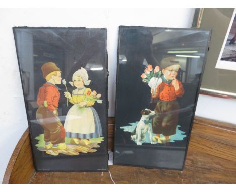 Pair of vintage J Epstein prints