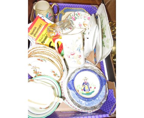 Vintage ceramics to include a wills capstan astray 