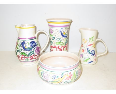 4 Items of Poole pottery 