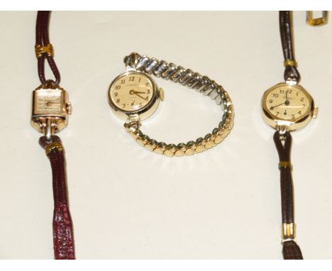 3 Vintage ladies watches, recently been serviced