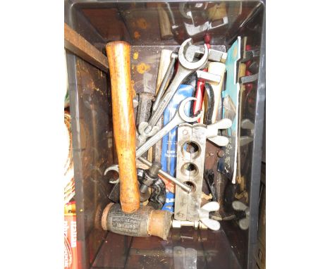Vintage tools to include a Thor hammer