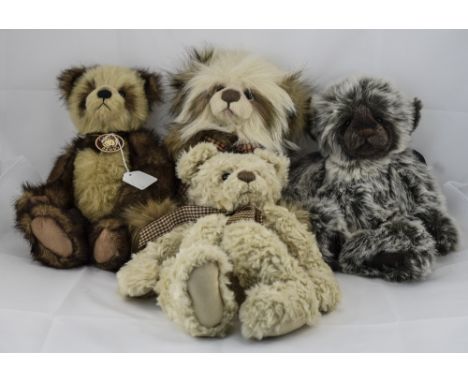 Charlie Bears - Handmade Quality Teddy Bears. All Designed by Isabelle Lee ( 4 ) In Total. 1/ Buddy, Number 1338 of 3000. 13.