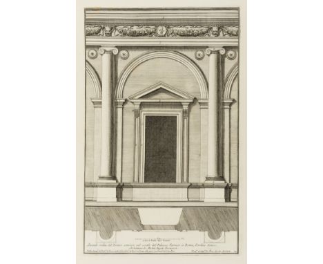 Rossi (Domenico de) Studio d'Architettura Civile sopra gli Ornamenti di Porte e, Finestre tratti da alcune Fabbriche insigni 