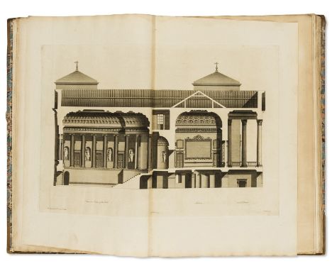 Brettingham (Matthew) The Plans, Elevations and Sections, of Holkham in Norfolk, the seat of the Earl of Leicester, to which 