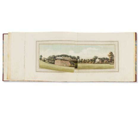 Repton (Humphry) Sketches and Hints on Landscape Gardening..., first edition, half-title, 16 aquatint plates of which 10 fine