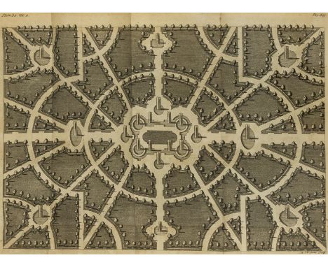 Switzer (Stephen) Ichnographia Rustica: or, the Nobleman, Gentleman, and Gardener's Recreation, 3 vol., second edition, engra