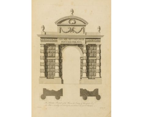 Chambers (Sir William) A Treatise on Civil Architecture, second edition, 50 engraved plates, title with ink inscription "Samu