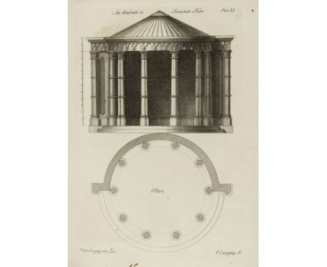 Langley (Batty and Thomas) Gothic Architecture, Improved by Rules and Proportions in many Grand Designs..., engraved througho