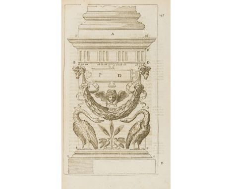 De l'Orme (Philibert) Le Premier Tome de l'Architecture, first edition, second issue, Roman type, title with woodcut architec