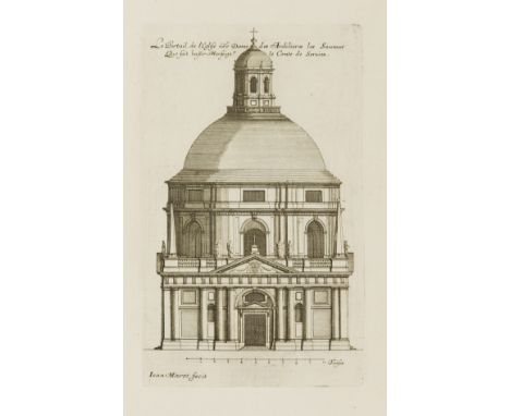 Marot (Jean) Recueil des Plans Profils et Elevations de plusieurs Palais Chateaux Eglises Sepultres Grotes et Hotels, bâtis d