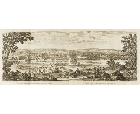 [Cabinet du Roi].[Les Vues des Maisons Royales et des Villes conquises par Louis XIV], first edition, 47 etched and engraved 