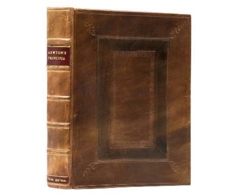 Newton (Sir Isaac) Philosophiae naturalis principia mathematica, third edition, half-title, title in red &amp; black, lacking