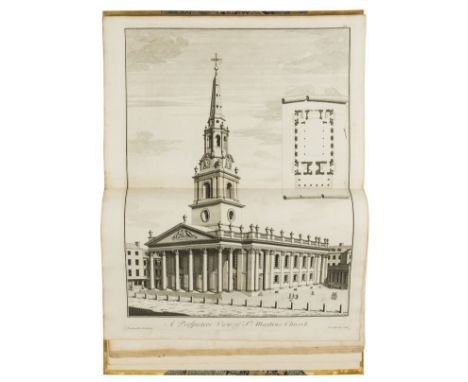 Gibbs (James) A Book of Architecture containing Designs of Buildings and Ornaments, first edition, [one of 550 copies], list 