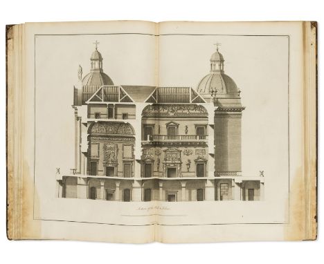 [Ware (Isaac)] The Plans, Elevations, and Sections; Chimney-Pieces, and Cielings of Houghton in Norfolk; the Seat of the Rt. 