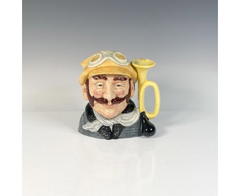 Yellow hat, green coat, white scarf. Royal Doulton backstamp. Artist: David B. BiggsIssued: 1973 - 1983Dimensions: 7.5"HManuf