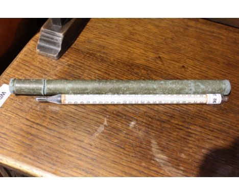 A boxed vintage soil steriliser thermometer 