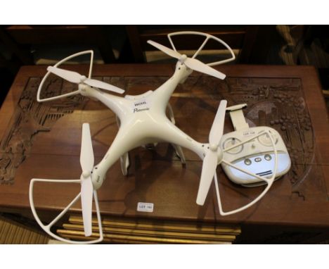 A POTENSIC branded remote control drone, with HD camera (no charger) 