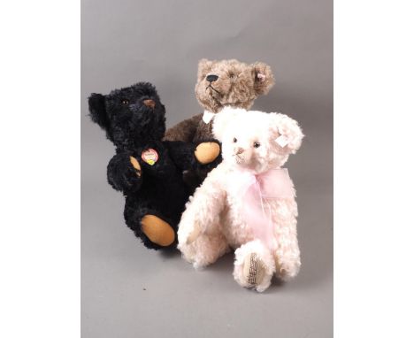 A Steiff "Candle in the Wind" limited edition musical bear, 1061/4000 with Certificate of Authenticity, a Steiff "Teddy Bar 1