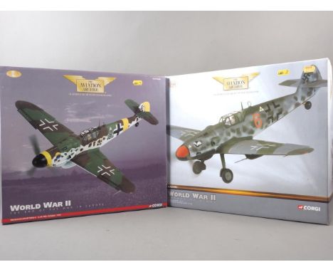 An Aviation Archive 1:32 scale, limited edition model, Messerschmitt Bf 109G-6 2/JG302, Oct 1944, with Certificate of Authent