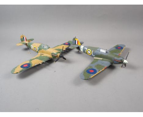 Two Aviation Archive 1:32 scale, limited edition models, Hawker Sea Hurricane 1B, no 880 squadron and Hurricane 11c AOC Malta
