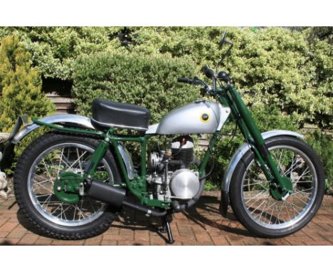 1954 DOT, 197 cc. Registration number 471 YUY (non transferable). Frame number H530990. Engine number 387A27490E. In post-war