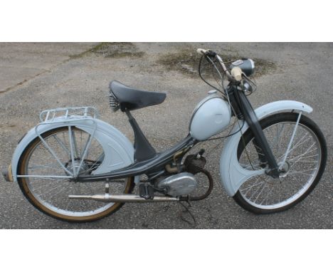 1962 NSU Quickly S, 49 cc. Registration number PSY 348 (non transferable). Frame number not found. Engine number 870398. The 