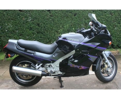 1997 Suzuki GSX1100FR, 1127 cc. Registration number P64 XWR. Frame number GV72A-102482. Engine number V706-111228. Suzuki int