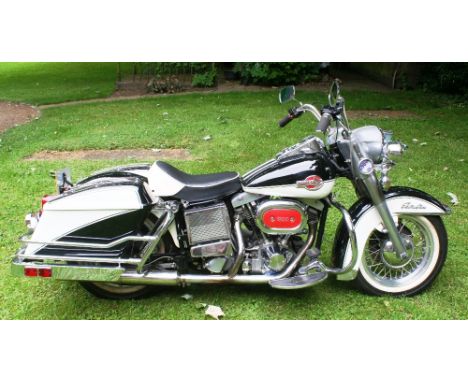 1978 Harley Davidson FLH Electra Glide, 1200 cc. Registration number BLF 997S. Frame number 2A64208H8. Engine number 2A64208H