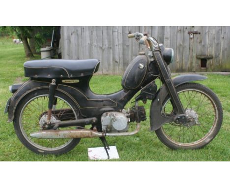 1963 Honda 50 C310, 50 cc. Registration number NOT UK registered. Frame number C310S40506. Engine number C311E-A05485. Honda 