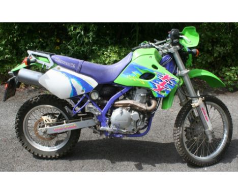 1993 Kawasaki KLX 650 C, 650 cc. Not registered (see text). Frame number 650C 000075. Engine number 650AE 000125. The KLR650 