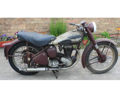 1953 BSA C11, 250 cc. Registration number HI 8834. Frame number BC10/S4/4891. Engine number BC11. 8850. BSA's 'C' range of li