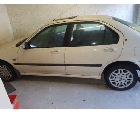 2000 Rover 45 Connoisseur 16V, 1796 cc. Registration number W679 LRH. Chassis number SARRTCLFFYD488520. Engine number 18K4FL6