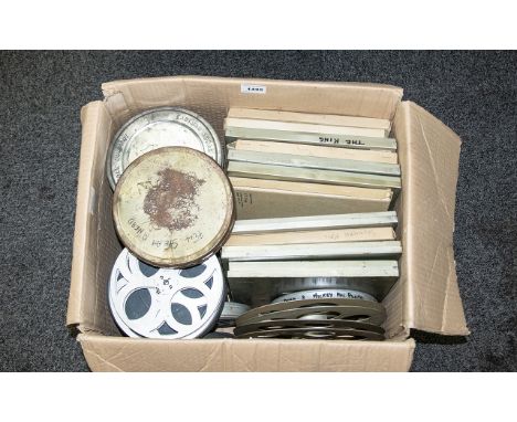 A Quantity Of Reel To Reel Cine Recordings Titles to include 'Full Steam Ahead' Southern Mail' Pathe Gazette 1944, Further Ad