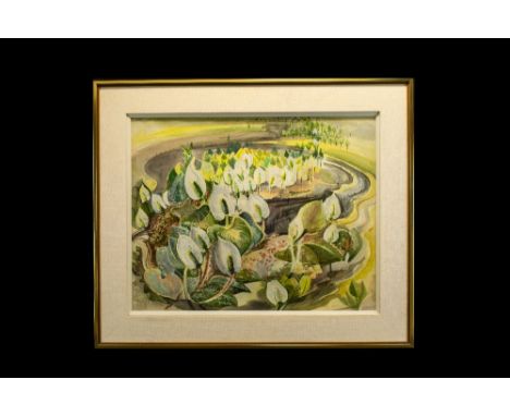Peter Haworth RCA OSA (Canadian, 1889 - 1986) Sun Bonnets Signed 'Peter Haworth' (Lower right); titled verso '5187 J, Sun Bon