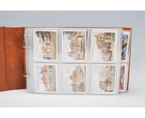A collection of vintage large tobacco / cigarette cards to include Wills; Beautiful Homes, Celebrated Pictures, Garden Flower