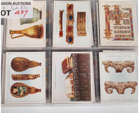 A selection of John Player's vintage cigarette cards, sets to include; Treasures of Britain, Counties and their Trades, Chara