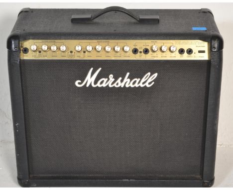 A good Marshall Valvestate 8080 guitar / instrument amplifier / amp. 80 watt guitar amp, with a celestion G12T Marshall louds